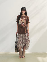Bowknot Puppy Print Short-Sleeve T-Shirt - CHINASQUAD