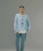 Light Blue Sweater - CHINASQUAD