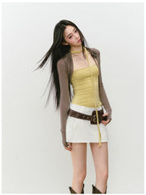 3D Flowers Lyocell Vest Coat - CHINASQUAD