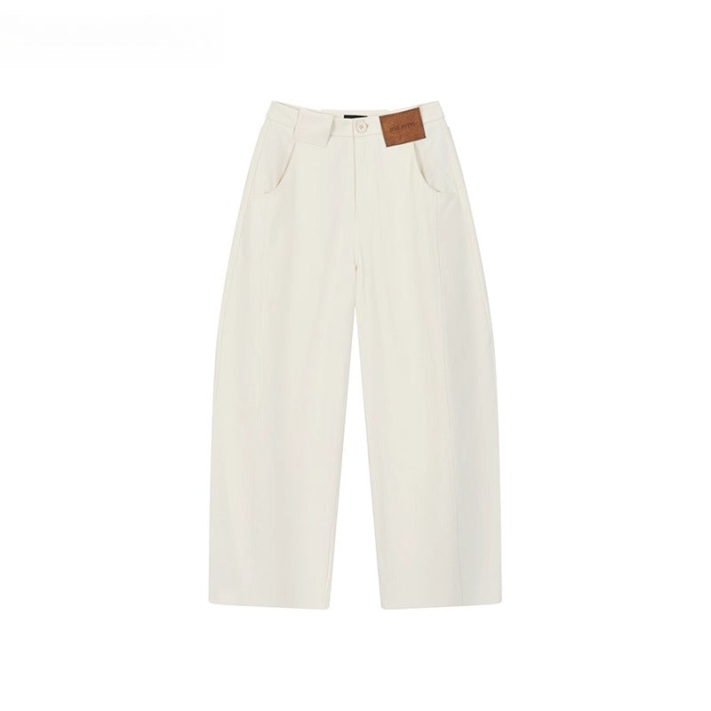 Relaxed-Fit Curved Blade Pants