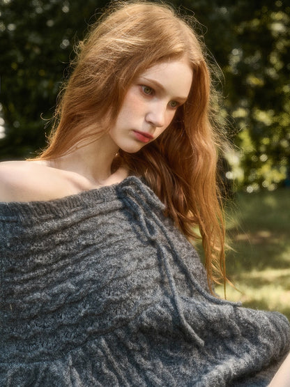 Little Deer Wool Cloud Knit Sweater &amp; Skirt/Shorts Set