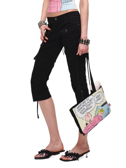 Multi-Pocket Utility Stretch Cargo Shorts