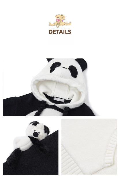 Panda Bear Puffer Jacket