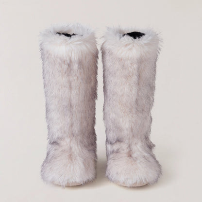 Desert Cross Shearling Hunter Boots