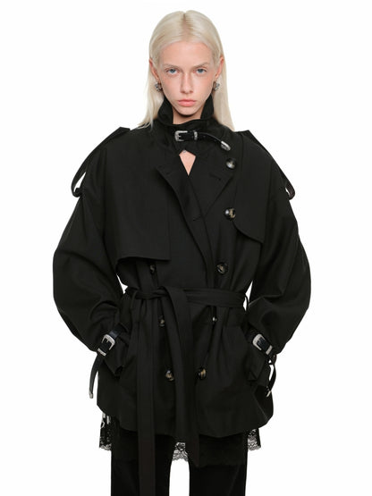 Mid-Length Trench Coat