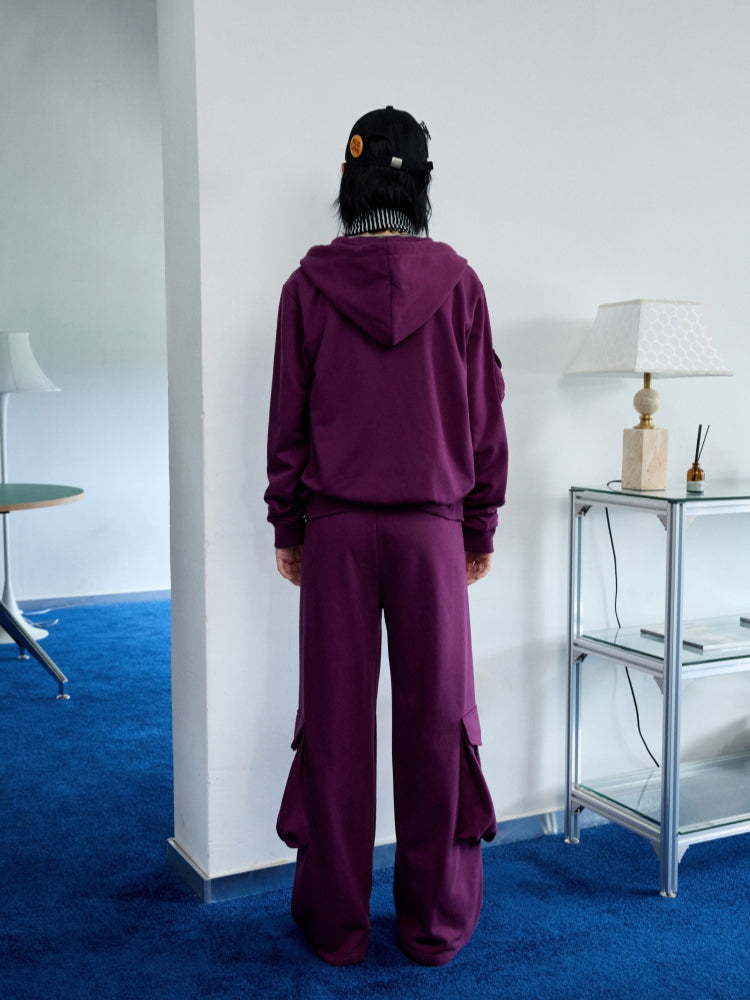 Solid Color Hoodie &amp; Sweatpants Set - CHINASQUAD