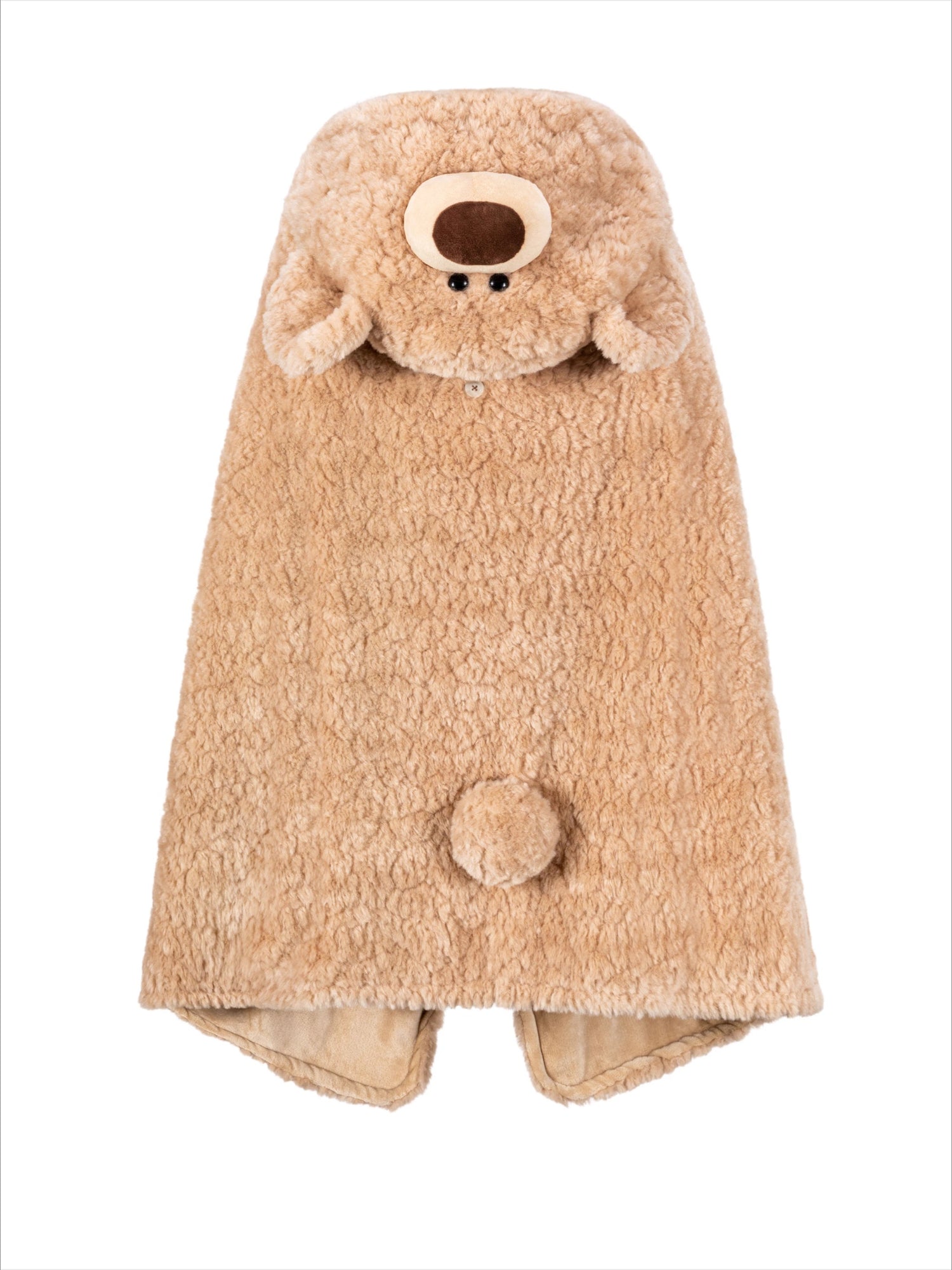 Plush Doll Fleece Throw Blanket