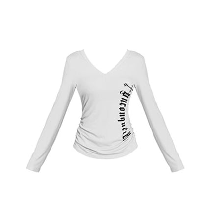 Graphic Slim-Fit Long Sleeve T-Shirt