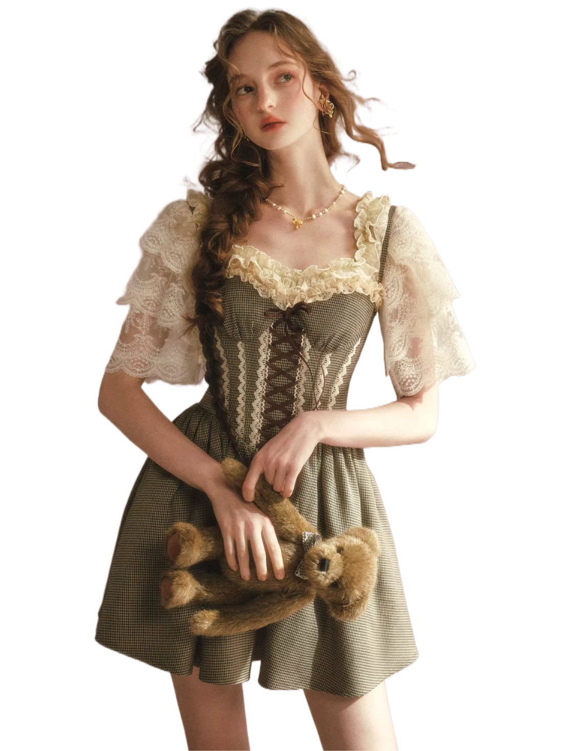 Coronation Morning Song Lace Inner Top