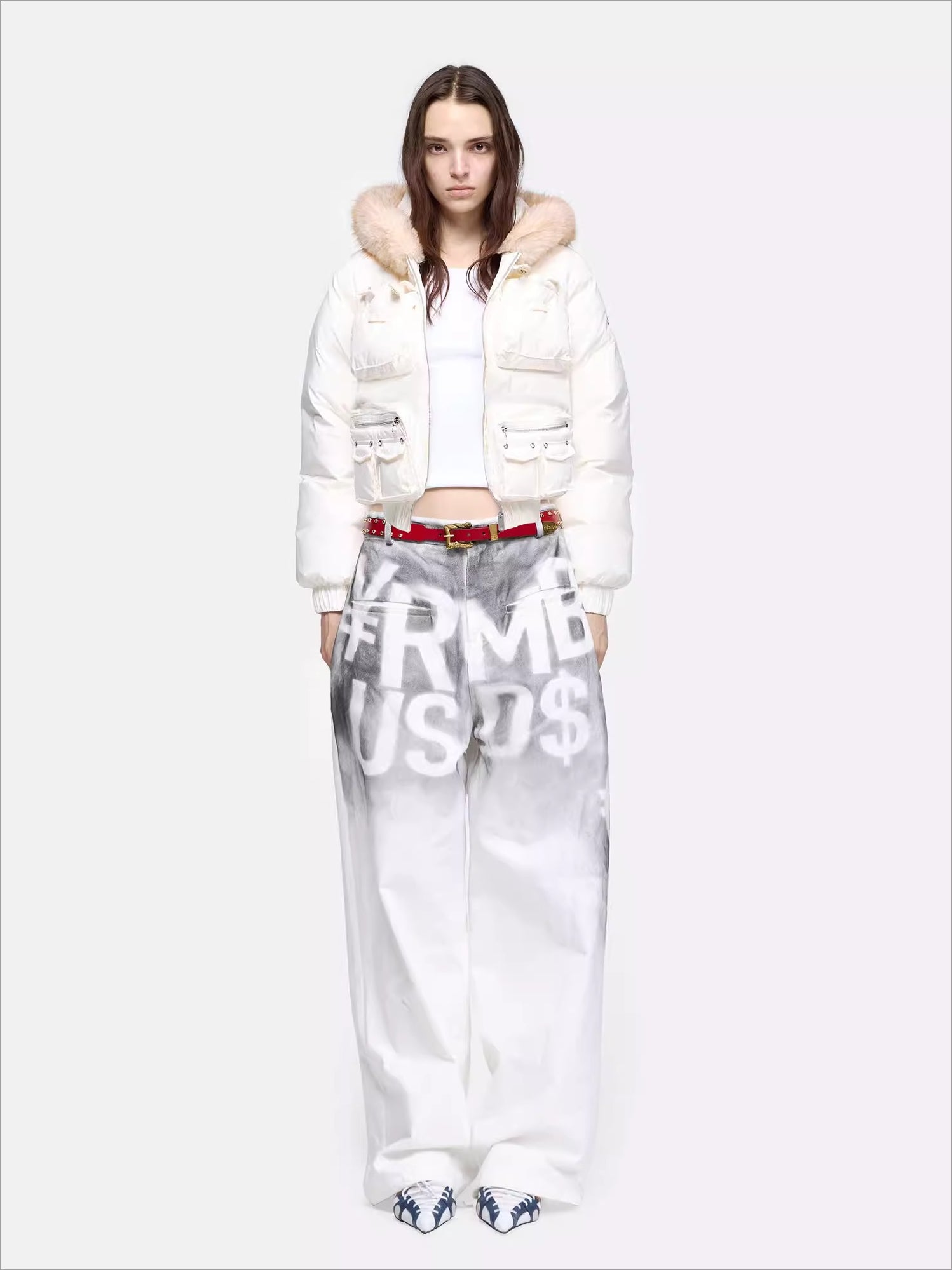 Structured Pocket Down Jacket