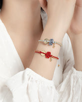 "Bright Future 前程似锦" Top Scholar Woven Red String Bracelet - CHINASQUAD