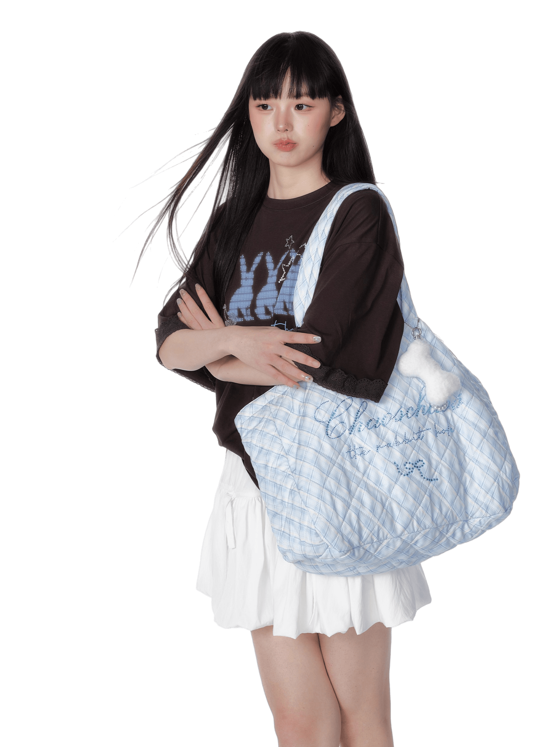 Large-Capacity Shoulder Tote Bag