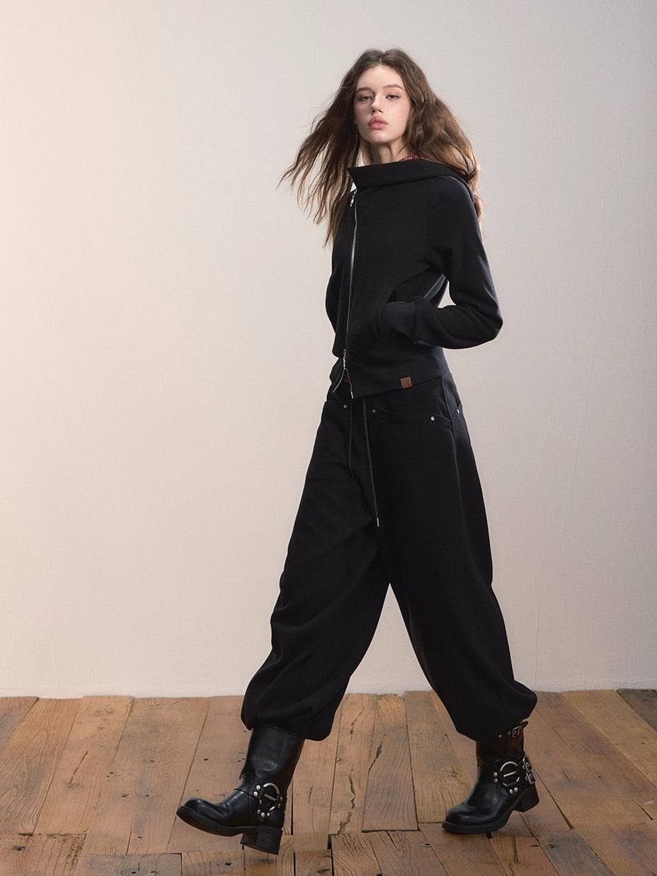 Colorblock Waistband Sweatpants