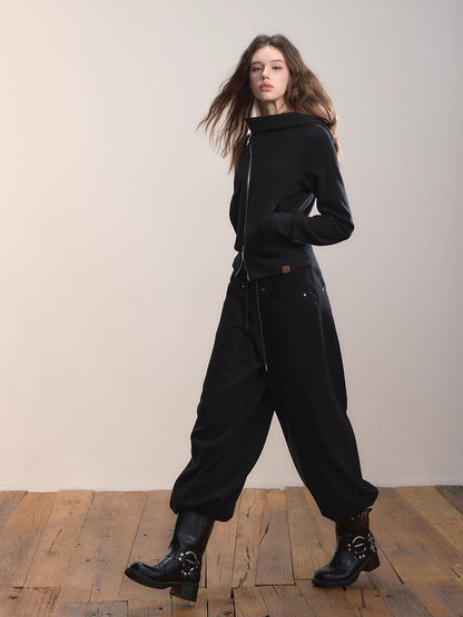 Colorblock Waistband Sweatpants