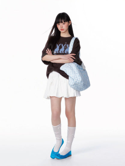 Large-Capacity Shoulder Tote Bag