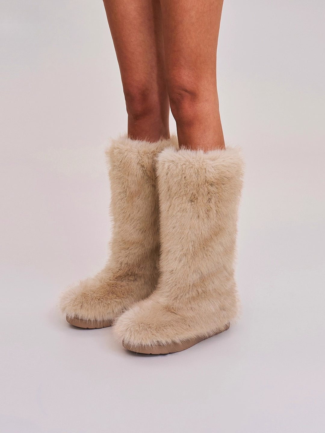 Desert Cross Shearling Hunter Boots