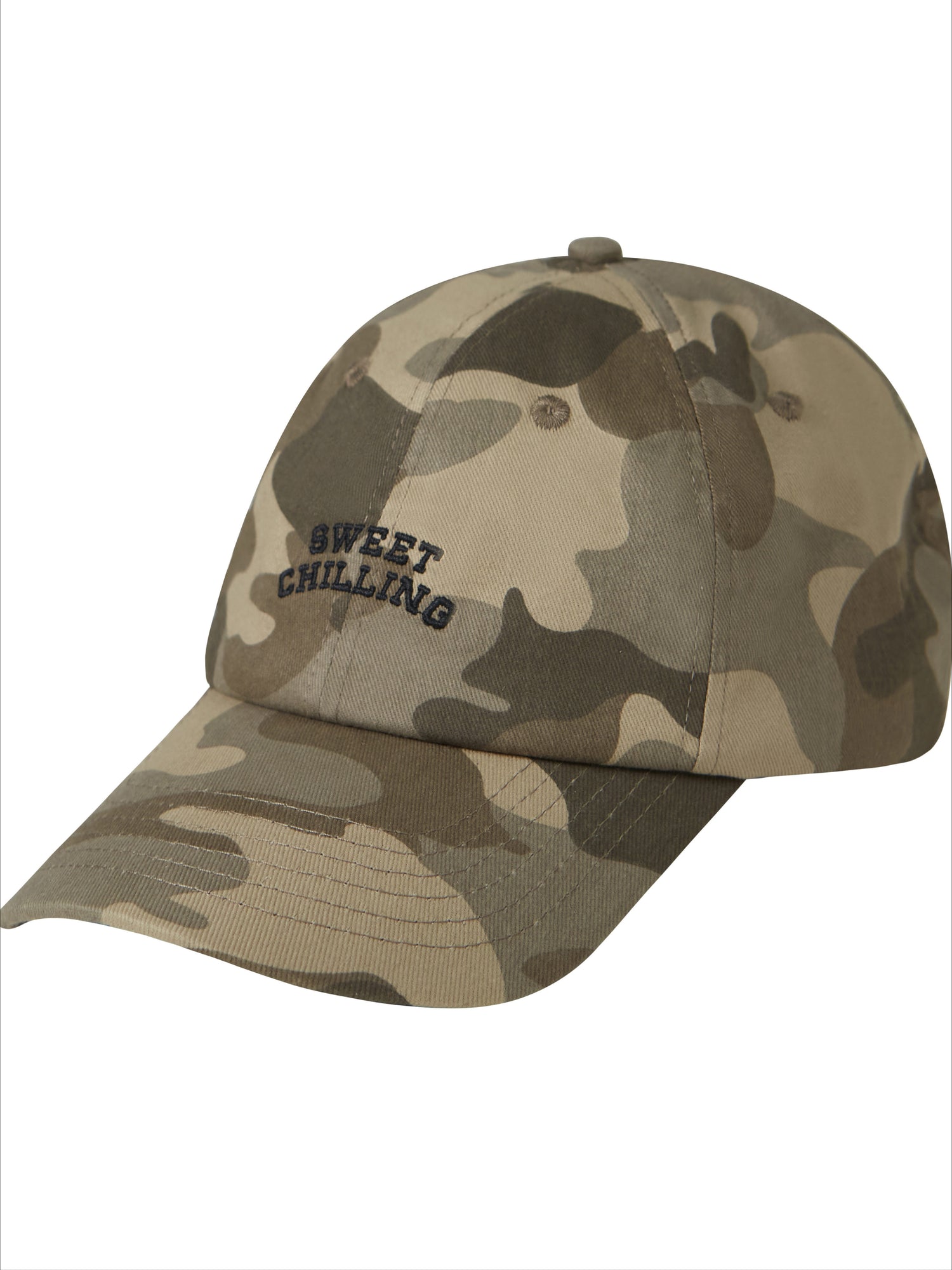 Camouflage Print Baseball Cap