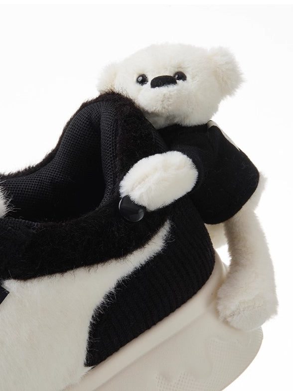 Fur Bear Deconstructed Sneakers