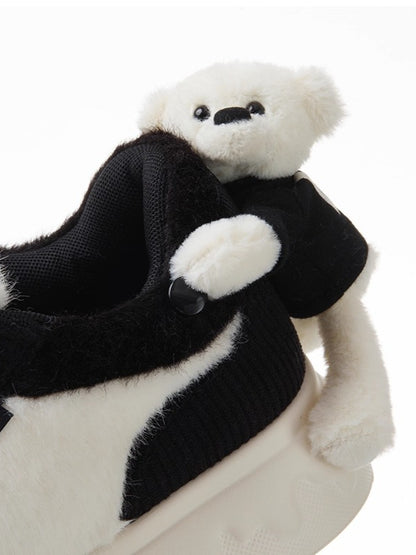 Fur Bear Deconstructed Sneakers