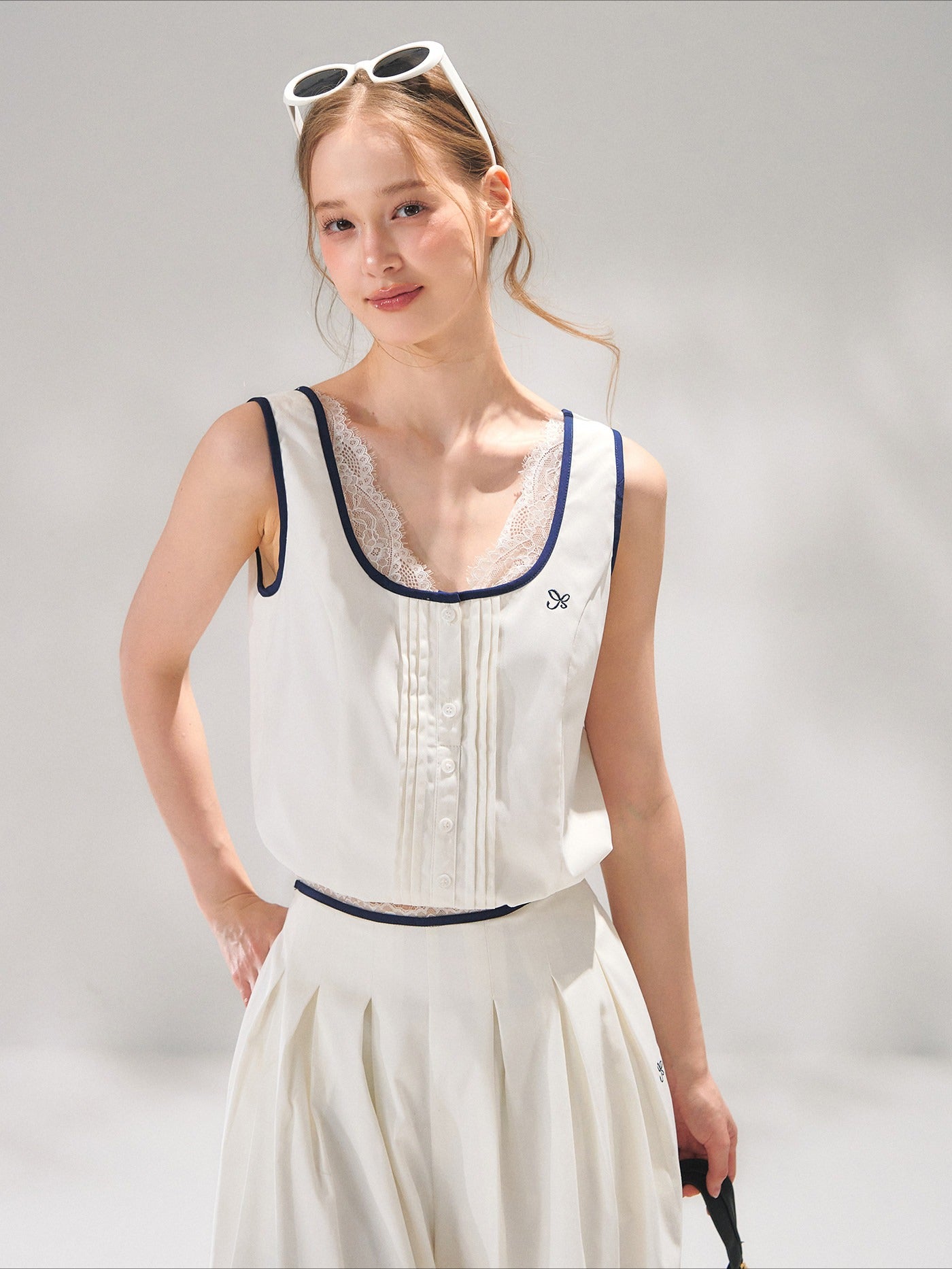 Lace Panel Sport Lounge Set