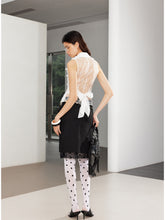 Waistband Spliced Lace Slit Suit Midi Skirt - CHINASQUAD