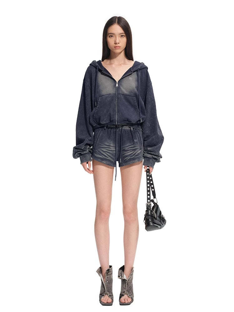 &quot;Feria Series&quot; Volcano Zip-up Hoodie - CHINASQUAD