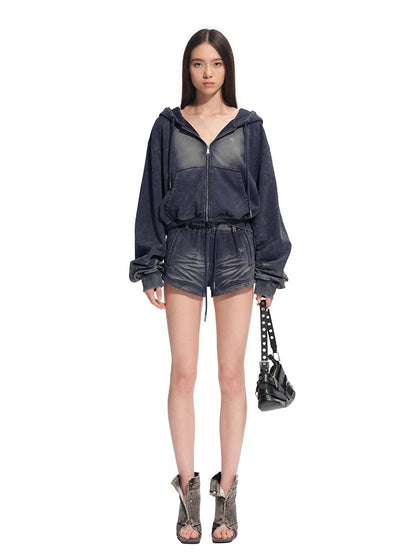 &quot;Feria Series&quot; Volcano Zip-up Hoodie - CHINASQUAD
