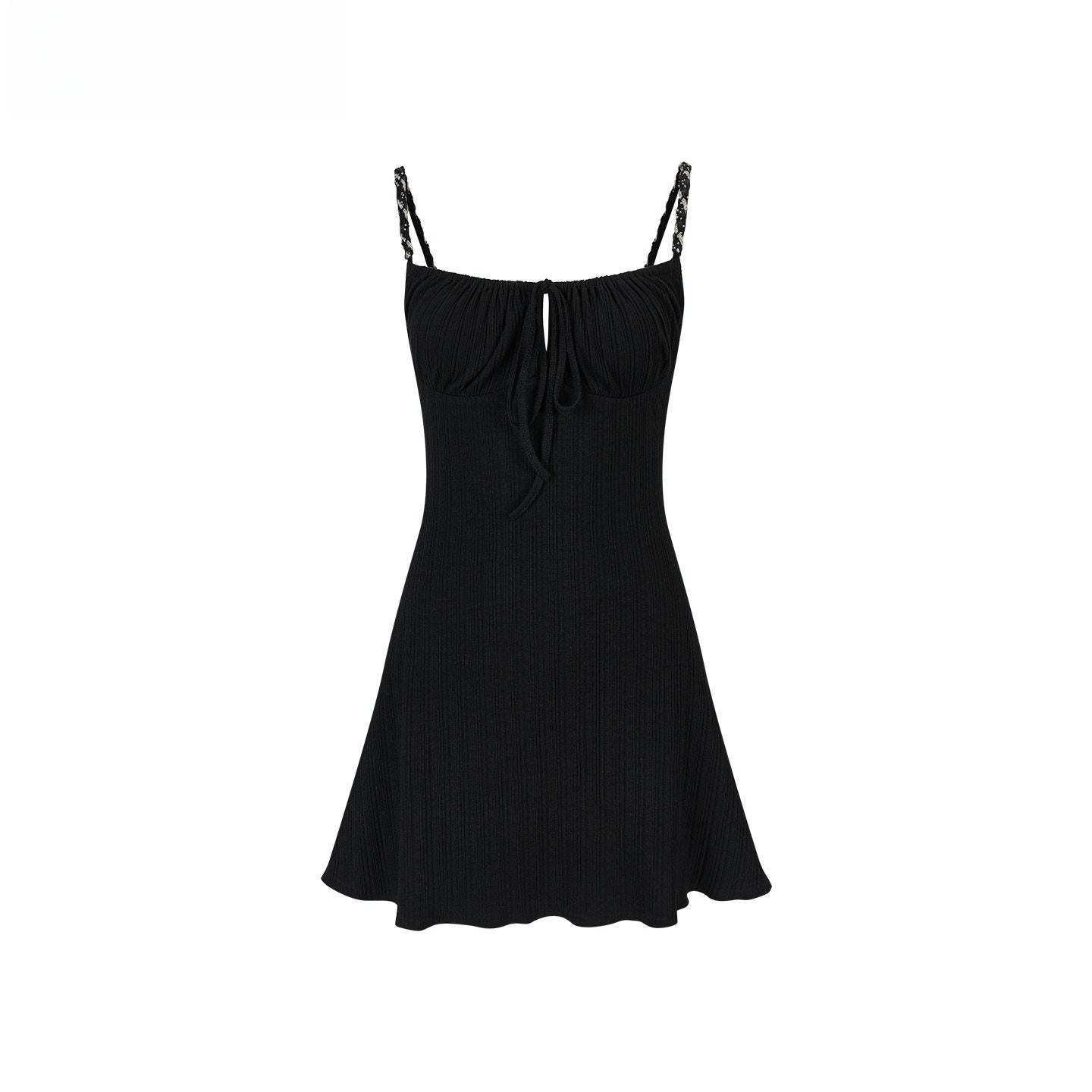Avocado Green Slim-Fit Midi Slip Dress