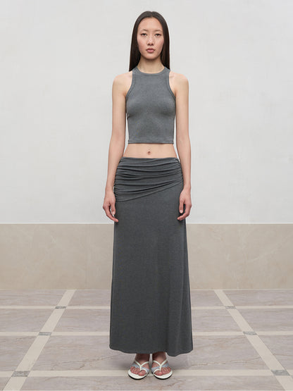 High Elastic Sleeveless I-Back Vest
