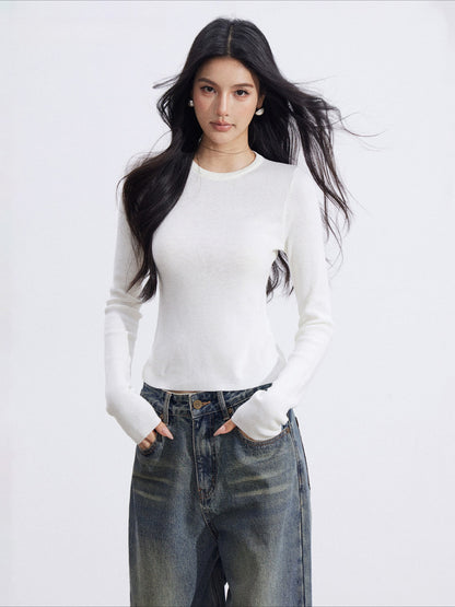 Knit Camisole and Inner Top Two-Piece Set