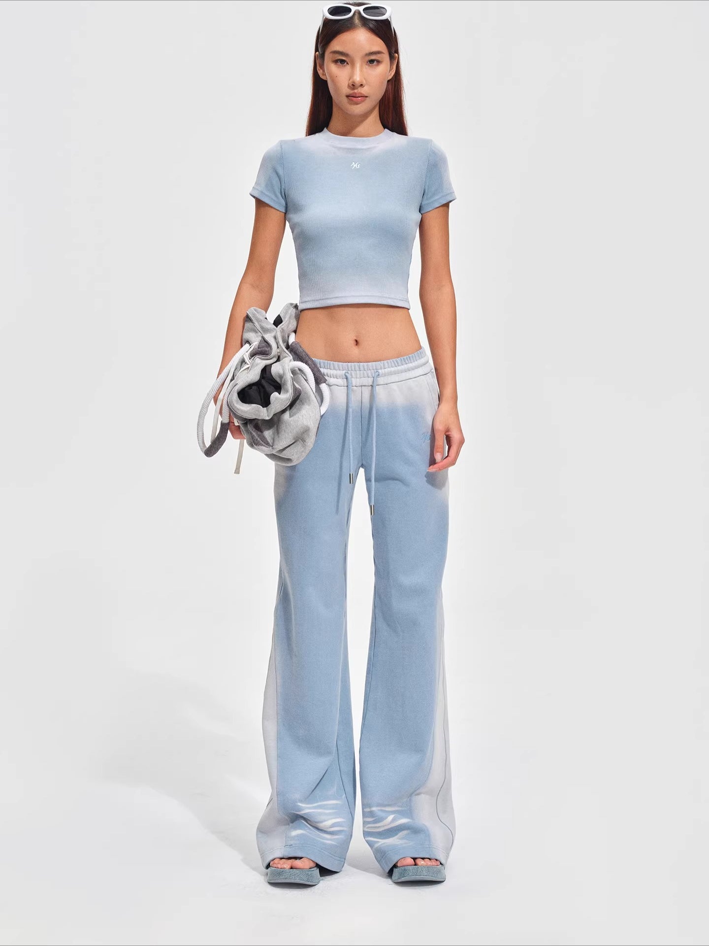 Heavyweight Cotton Micro-Flare Sweatpants