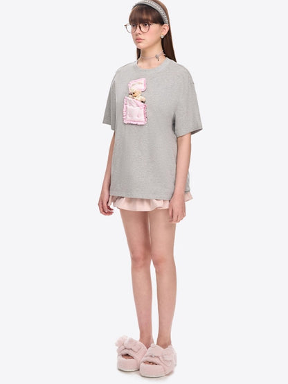 Teddy Plush Slide Slippers