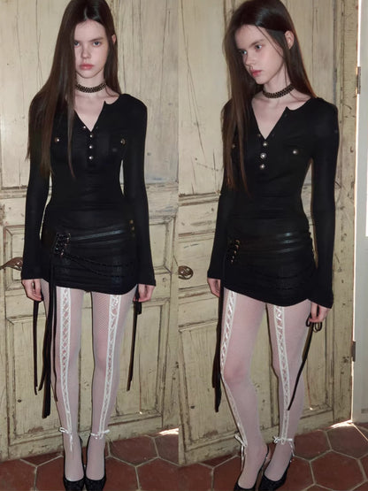 Buckle Convertible PU Belt &amp; Bracelet