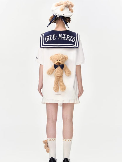 Bear Sailor Dual Piece T-Shirt
