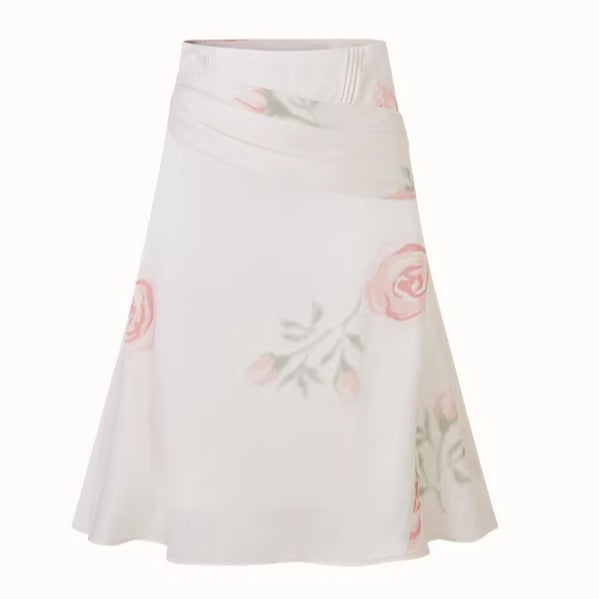 Wool-Blend Knit Top &amp; Skirt Set