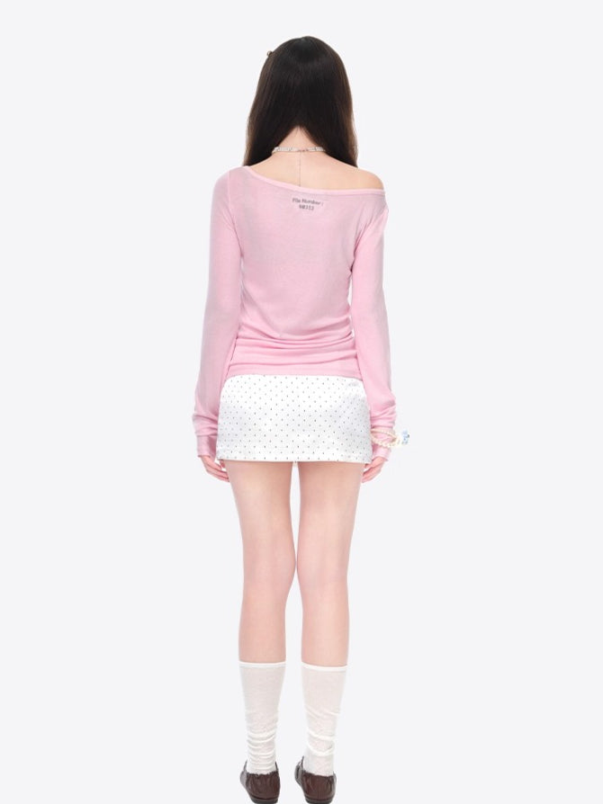 Timeline Fitted Long-Sleeve T-Shirt