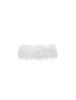 Black & White Fur Waist Belt - CHINASQUAD