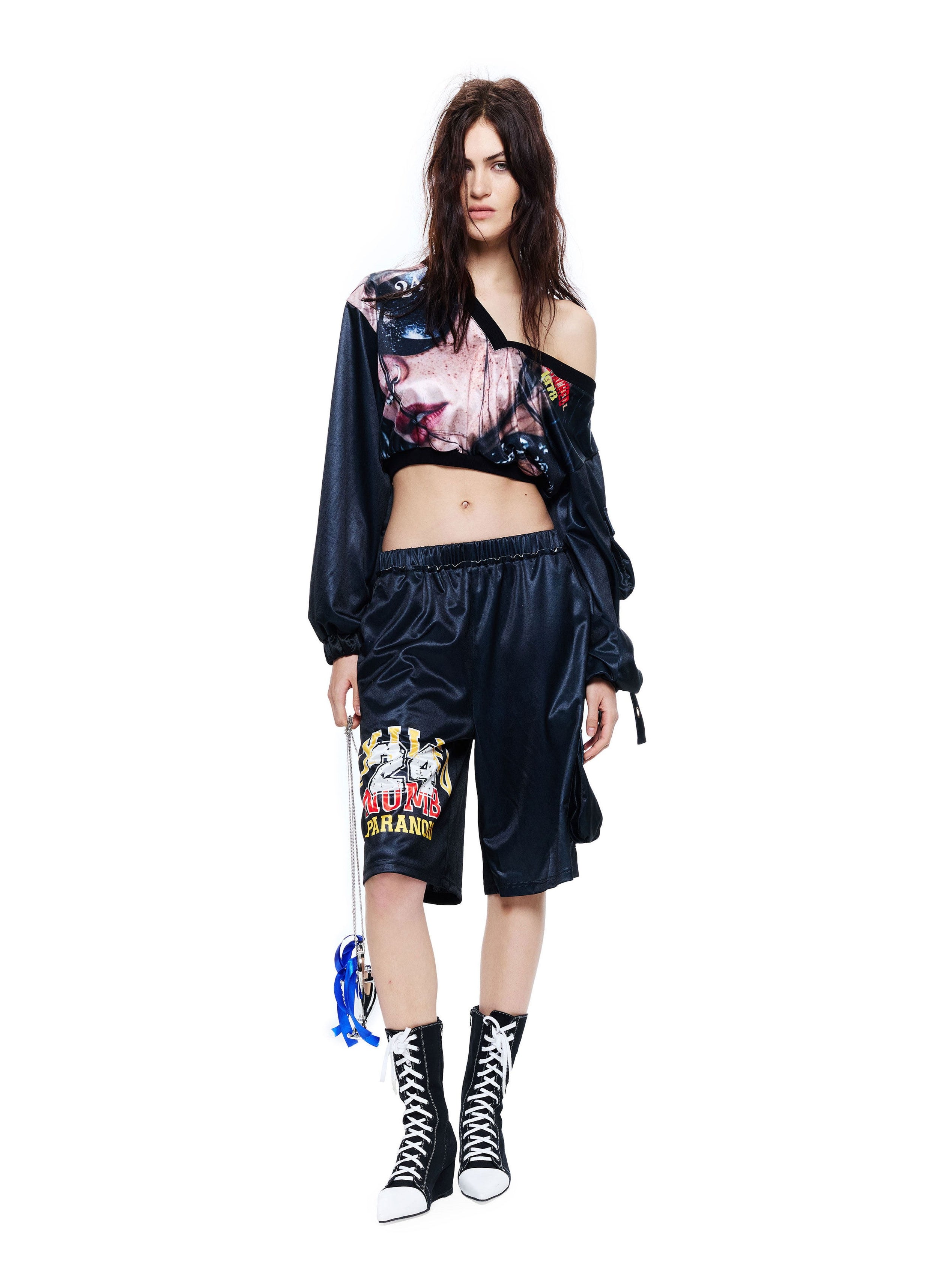 Convertible Asymmetric Two-Piece Set