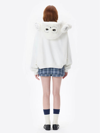 Hedwig Hogwarts Offer Bear Hoodie
