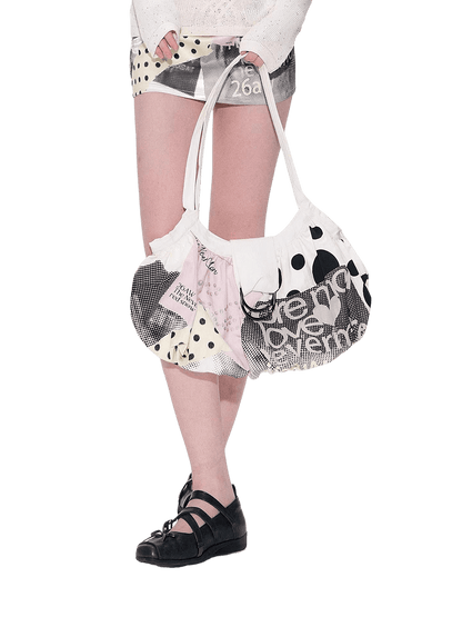 Vintage Slouchy Dumpling Shoulder Bag