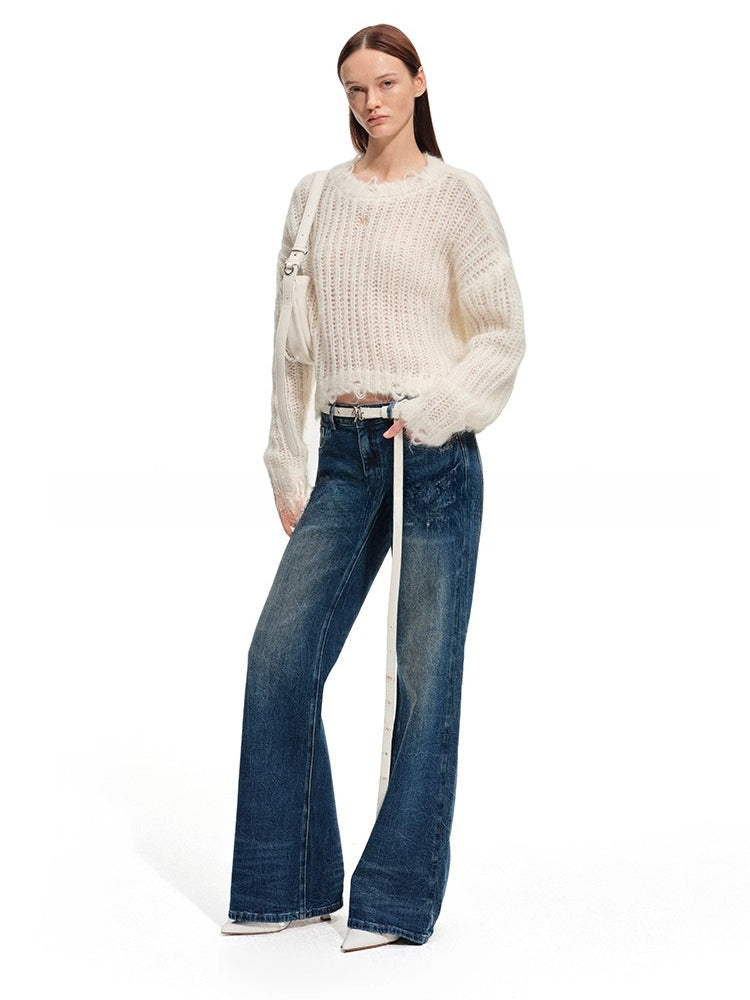 Sandstorm Washed Twill Flare Jeans