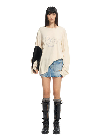 Vintage Washed Casual Loose T-Shirt - CHINASQUAD