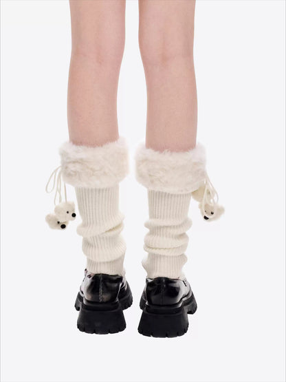 Convertible Mid-Calf Slouch Socks