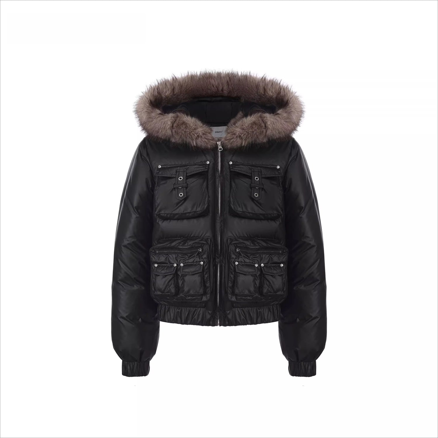Structured Pocket Down Jacket