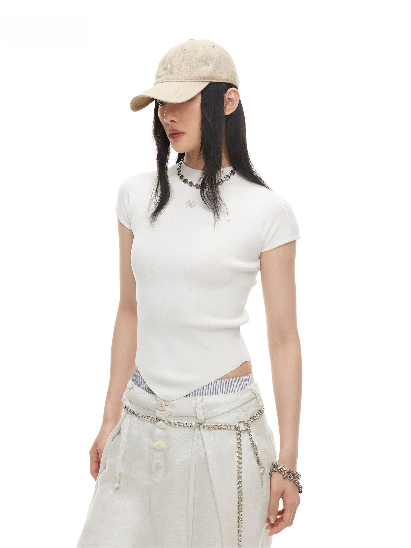 Linen Blend Cooling Baseball Cap