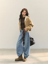 Two-piece Spliced Color-block Hooded Jacket - CHINASQUAD