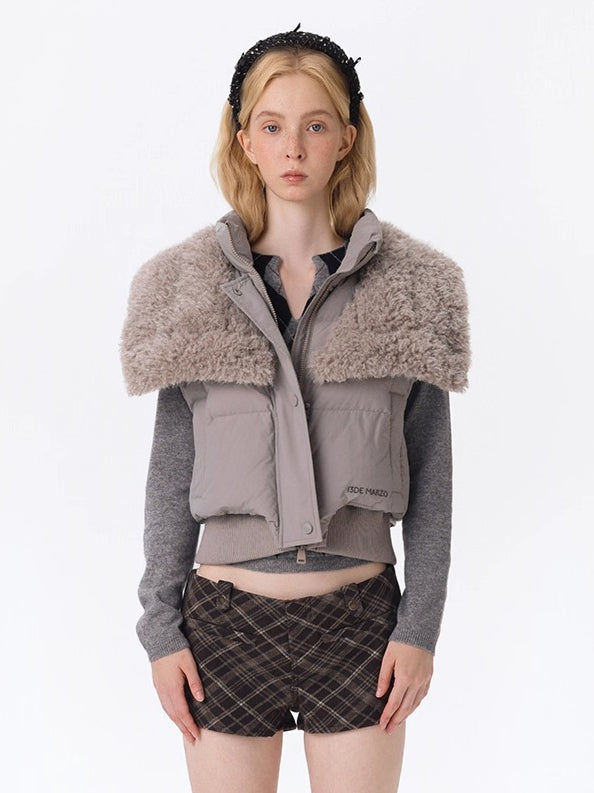 Detachable Short Puffer Jacket