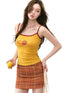 Striped Zipper Two-Way Skirt - CHINASQUAD