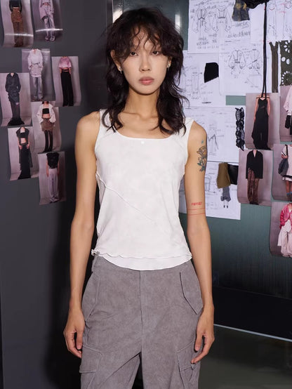 Curve-Panel Slim-Fit TENCEL™ Tank Top