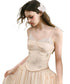 Pink Lace Trim Spaghetti Strap Top - CHINASQUAD